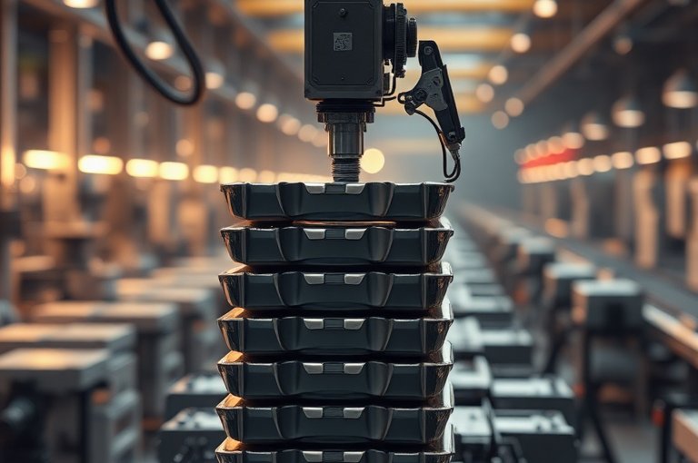 立柱式碼垛機系統設計與應用研究